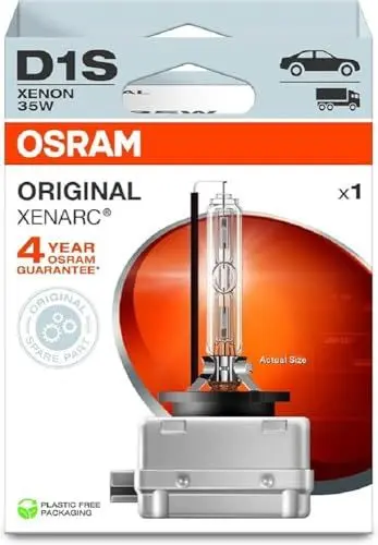 Produktbild: Osram XENARC® ORIGINAL, D1S, xenon headlight lamps, 66140-1HB, 1 lamp, white