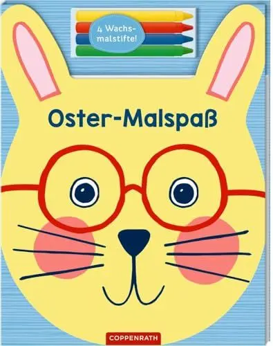 Produktbild: Oster-Malspaß: 4 Wachsmalstifte
