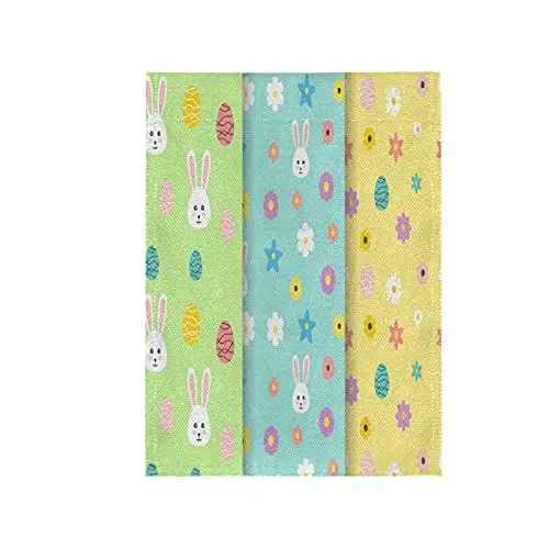 Produktbild: Ostern Bunt Gartenflagge Banner Dekoration Frühling Sommer für Hof im Freien