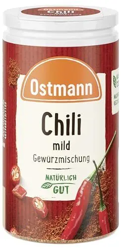 Produktbild: Ostmann Chili mild Gewürzmischung, 4er Pack (4 x 35 g) (Verpackungsdesign kann abweichen)