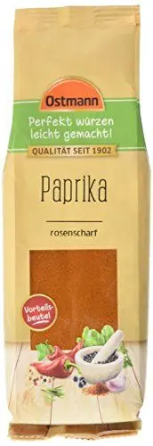 Produktbild: Ostmann Gewürze - Rosenpaprika scharf | Pikantes Gewürz für Dips und mexikanische Speisen | 90 g im Beutel