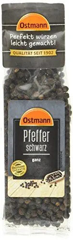 Produktbild: Ostmann Pfefferkörner schwarz, 50 g