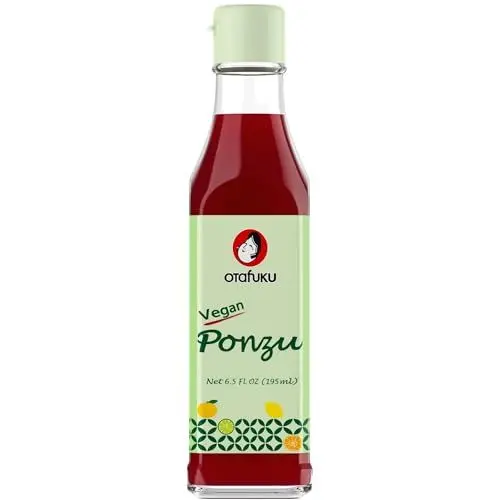 Produktbild: Otafuku Ponzu Würzsauce, Sojasauce mit Saft aus Zitrusfrüchten verfeinert, ideal zum Würzen und Dippen, vegan, glutenfrei (1 x 195 ml)