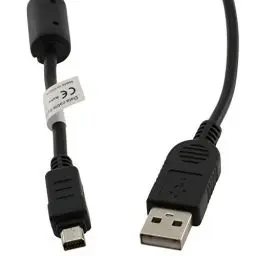 Produktbild: OTB USB-Kabel für Olympus CB-USB6 Schwarz