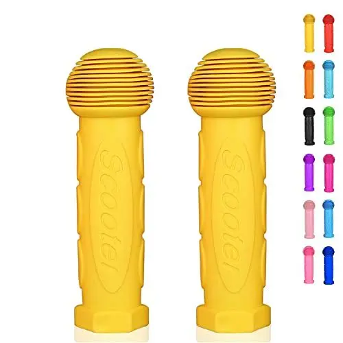 Produktbild: OTFAITP Roller Griff Lenker 1-Paar Fahrrad Griff Fit für 2-3-4 Räder Kid Kick Roller,Kinder Fahrrad,Drifting Roller,Schaukel Roller (Rosa)