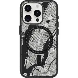 Produktbild: OtterBox Clear Case Serie mit MagSafe für iPhone 15 Pro, stoßfest, sturzsicher, Ultra-dünn, schützende dünne Hülle, 3X getestet nach Militärstandard, New York