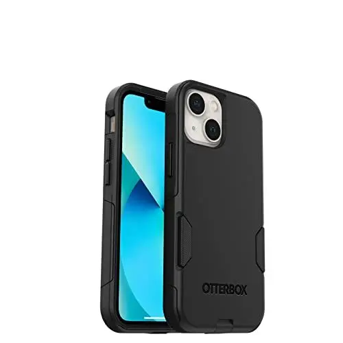 Produktbild: OtterBox Commuter Hülle für iPhone 13 Mini/iPhone 12 Mini, sturzsicher, schützende Hülle, 3X antimikrobieller Schutz, Schwarz