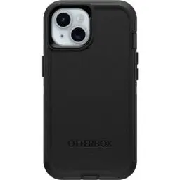 Produktbild: OtterBox Defender Hülle für iPhone 15 / iPhone 14 / iPhone 13, stoßfest, sturzsicher, Ultra-robust, schützende Hülle, 5X getestet nach Militärstandard, Schwarz, Keine Einzelhandelsverpackung