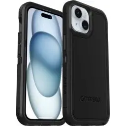 Produktbild: OtterBox Defender XT Hülle für iPhone 15 / iPhone 14 / iPhone 13 mit MagSafe, stoßfest, ultra-robust, schützende Hülle, 5x getestet nach Militärstandard, Schwarz