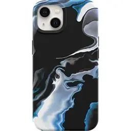 Produktbild: OtterBox Slim & Sturdy Serie Hülle für iPhone 13 mit MagSafe, stoßfest, sturzsicher, ultraschlank, dünne schützende Hülle, Mercury - Blau/Schwarz