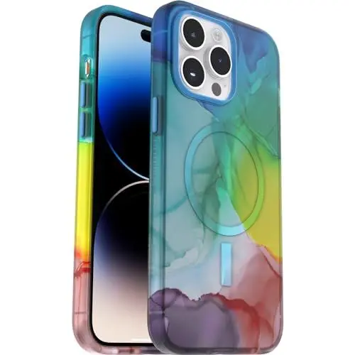 Produktbild: OtterBox Slim & Sturdy Serie Hülle für iPhone 14 Pro Max mit MagSafe, stoßfest, sturzsicher, ultraschlank, dünne schützende Hülle, Getestet nach Militärstandard, Birdwing