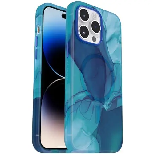 Produktbild: OtterBox Slim & Sturdy Serie Hülle für iPhone 14 Pro Max mit MagSafe, stoßfest, sturzsicher, ultraschlank, dünne schützende Hülle, Getestet nach Militärstandard, Morpho