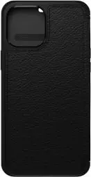 Produktbild: OtterBox Strada Hülle für iPhone 12 / iPhone 12 Pro, stoßfest, sturzsicher,Premium Lederfolio mit Zwei Kartenhaltern, 3X getestet nach Militärstandard, Schwarz
