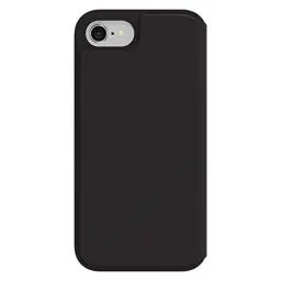Produktbild: OtterBox Strada Via Hülle für iPhone 7/8/SE 2. gen/SE 3. gen, stoßfest, sturzsicher, dünn, angenehme schützende Folio-Hülle mit Kartenhalter, 2x getestet nach Militärstandard, Schwarz