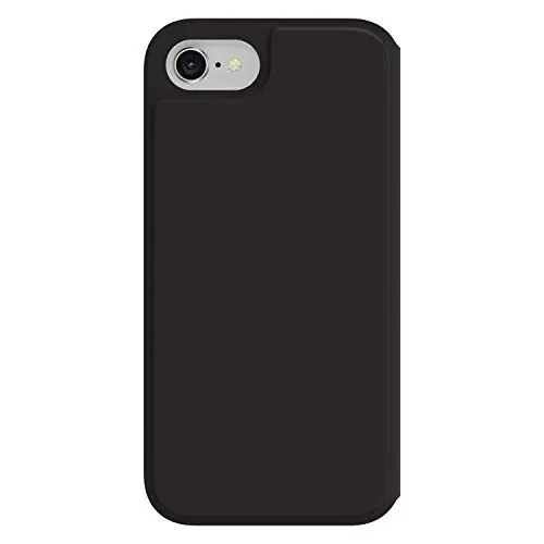 Produktbild: OtterBox Strada Via Hülle für iPhone 7/8/SE 2. gen/SE 3. gen, stoßfest, sturzsicher, dünn, angenehme schützende Folio-Hülle mit Kartenhalter, 2x getestet nach Militärstandard, Schwarz