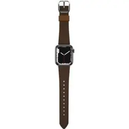 Produktbild: OtterBox Symmetry Cactus Leather Uhrenarmband für Apple Watch 42mm/41mm/40mm, weiches, angenehmes und strapazierfähiges für Apple Watch, Braun