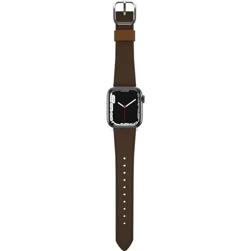 Produktbild: OtterBox Symmetry Cactus Leather Uhrenarmband für Apple Watch 42mm/41mm/40mm, weiches, angenehmes und strapazierfähiges für Apple Watch, Braun