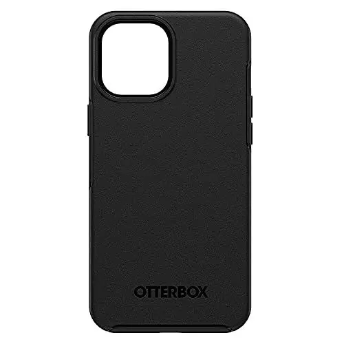 Produktbild: OtterBox Symmetry+ Hülle für iPhone 12 Mini mit MagSafe, stoßfest, sturzsicher, schützende dünne Hülle, 3X getestet nach Militärstandard, Schwarz