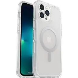 Produktbild: OtterBox Symmetry+ transparente Hülle für iPhone 13 Pro Max/iPhone 12 Pro Max für MagSafe, stoßfest, sturzsicher, schützende Hülle, 3X antimikrobieller Schutz, Klar