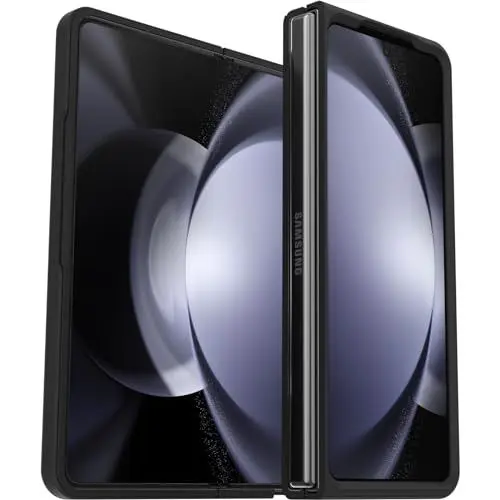 Produktbild: OtterBox Thin Flex Hülle für Samsung Galaxy Z Fold5, stoßfest, sturzsicher, dünne Zweiteilige schützende Hülle, Getestet nach Militärstandard, für Faltbare Handys, Schwarz