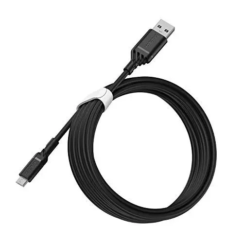 Produktbild: OtterBox USB A-Micro USB 3M Robustes Kabel, Performance Serie, Schwarz