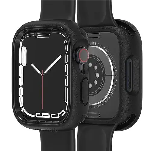 Produktbild: OtterBox Bumper für Apple Watch Series 8/7-45mm - Stoßfeste, Sturzsichere, Schlanke Schutzhülle, Schützt Display und Kanten, Schwarz