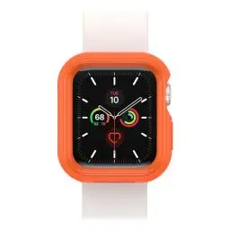 Produktbild: OtterBox Watch Bumper für Apple Watch Series SE (2nd/1st gen)/6/5/4-40mm, stoßfeste, sturzsichere, schlanke Schutzhülle für Apple Watch, schützt den Display und die Kanten, Orange