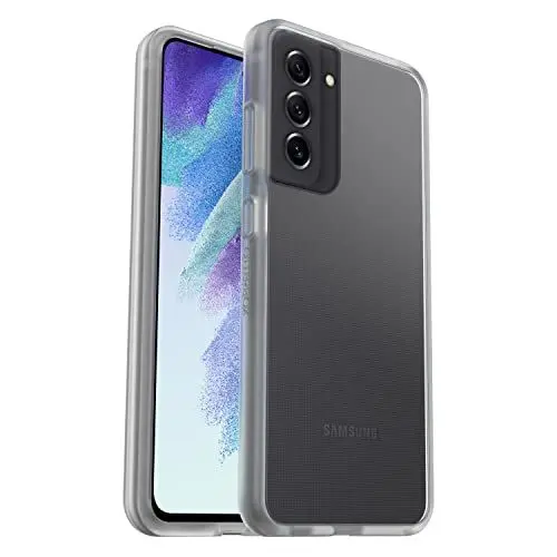 Produktbild: OtterBox für Samsung Galaxy S21 FE 5G, Schlanke, sturzgeschützte Schutzhülle, Sleek Case, Transparent - Keine Einzelhandelsverpackung 77-83983