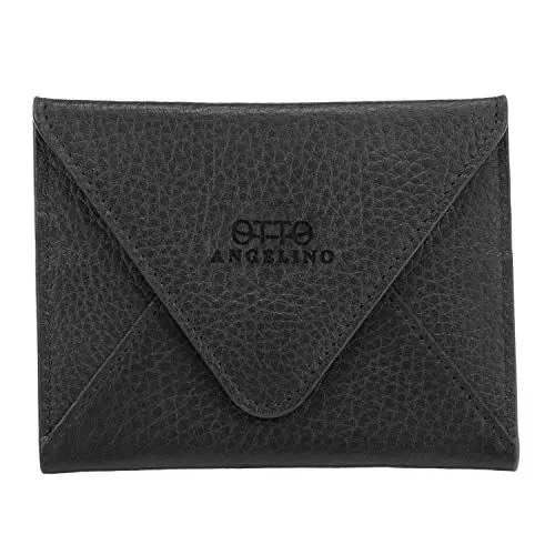 Produktbild: Otto Angelino Kreditkartenetui und Reisebrieftasche aus echtem Leder mit Magnetverschluss, Kreditkartenetui – Unisex
