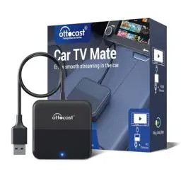 Produktbild: OTTOCAST Car TV Mate, Multifunktions Audio und Video Adapter Adapter für TV-Sticks Bildschirmwerfer Spielkonsolen HDMI Multimedia Plug & Play Adapter für Autos mit Wired CarPlay von 2016