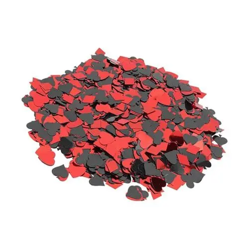 Produktbild: OUCRIY 60g Nachtparty-Tischkonfetti-Streuungen, Konfetti-Pailletten-Dekoration (Herz-Pfirsich- und Pflaumen-Mischung)