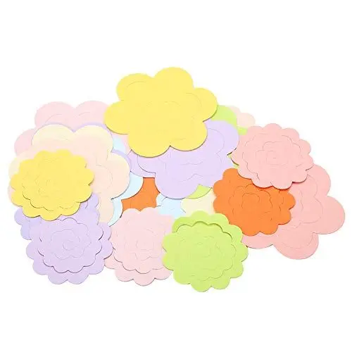 Produktbild: Kit Streifen 10×9×1 20 Stück Blumen Buntes Papier Quilling Kit Rosette Blumen Quilling Papier Farbe Zufällig