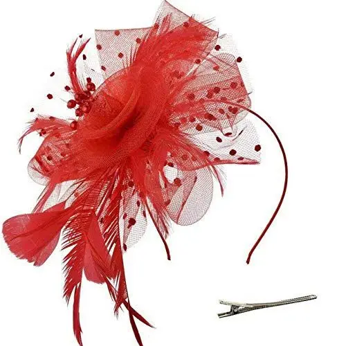 Produktbild: OUHO 01CX Little red top hat headband, Acrylic