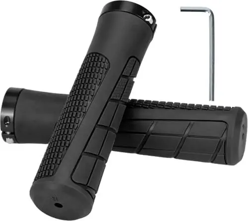 Produktbild: ouhos Fahrradgriffe, 22mm Universal-Fahrrad Handgriffe,Geeignet für Mountainbike, Rennrad, Klapprad,Citybike, Roller-Fahrradlenker, Dreirad