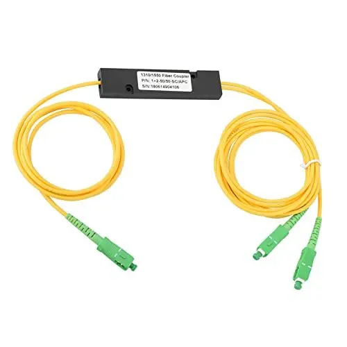 Produktbild: Ouitble Optischer Splitter SC 1x2 PLC FBT Singlemode Glasfaser Splitter SC/UPC PCL für Fibre Optical