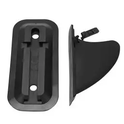 Produktbild: OUKENS Sup Finne, Universal Abziehbare aufblasbare Paddle-Board-Flossen-Ersatz Zubehör-Schnellverschluss-Einschub in der Mittelflosse für Sup Board, Aufblasbares Kayak