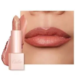 Produktbild: OULAC Feuchtigkeits Glanz Lippenstift Pfirsich, Schimmernder Lippenstift mit Glänzender Oberfläche, Cremige Textur, Lippenpflege Lippenstift für Feuchtigkeitsspendende Lippen, Vegan (07) Mermaid Kiss