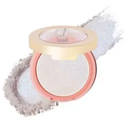 Produktbild: Oulac Weißer Rouge Puder Blush Highlighter, Sanfter Schimmer & Seidig Zart,Hochpigmentiert, Langlebig,Vegane Tierversuchsfreie Kosmetik, Augen Kosmetik 1er Pack, 4,8 g,F14 Blue Moon