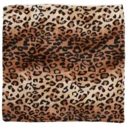Produktbild: Oulii Kissen, quadratisch, Leopardenmuster, kurzer Plüsch, Bedruckt, Kissen, Füllung, für Esszimmer, Schlafzimmer, Küche, Stuhl, Rückenlehne, Flur, Dekoration