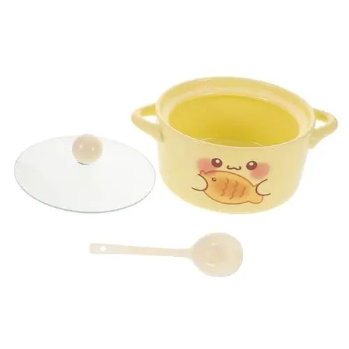 Produktbild: OUNONA Keramik-Ramen-kocher-schüssel Instant-nudel-schüssel Deckel Großes Fassungsvermögen Und Leicht Zu Reinigen