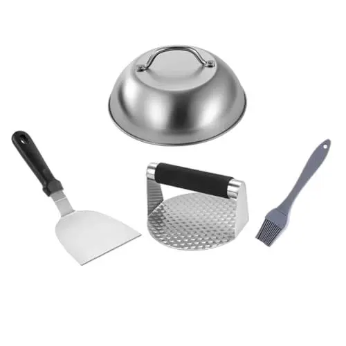 Produktbild: OUNONA 1satz Burger Patty Press Grillwerkzeug Für Hamburger Für Bbq Und Outdoor-kochen Mit Langlebigem Design Und Einfachem Handling