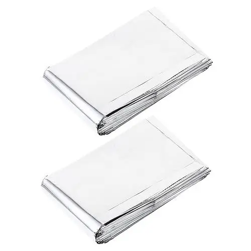 Produktbild: OUNONA 2?Notfall Rettungsdecke. -Folie Decke W?rme reflektierende Erste Hilfe Decken