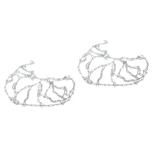 Produktbild: OUNONA 2 Stück Elektrofahrzeug Kette Fahrradkette Reifenketten Für Schnee Und Eis Schneereifenketten Fahrrad Schneeketten Schneeketten Für Auto Reifenketten Für Schnee