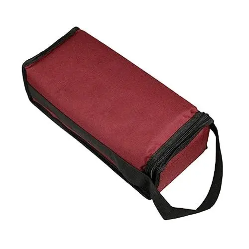 Produktbild: OUNONA Flaschen-wein-tragetasche Isolierte Wein-reisetasche Rot für Restaurant Party Camping