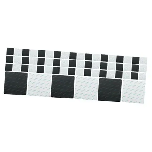 Produktbild: OUNONA 3 Sätze Anti-rutsch-aufkleber Für Teppiche Wohnzimmer Teppich Nicht-teppich-pads Teppichband Doppelseitig Haustierdecken Doppelseitiges Teppichband Pu-polyurethan 20 Stück * 3