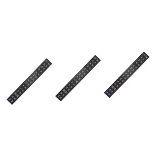 Produktbild: OUNONA 3st Thermometer-aufkleber Aufkleber Mit Thermometerstreifen Aquariumthermometer Zum Aufkleben Thermometerstreifen Aufkleben Thermometerstreifen Für Aquarium Das Haustier