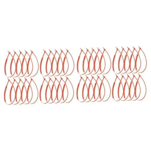 Produktbild: OUNONA 40 Stk Winterreifenketten nylon schneeketten snow chains for cars autoschneeketten Schneeketten für Autoreifen rutschfeste Kette Ketten für Reifen der Schnee Kabelbinder