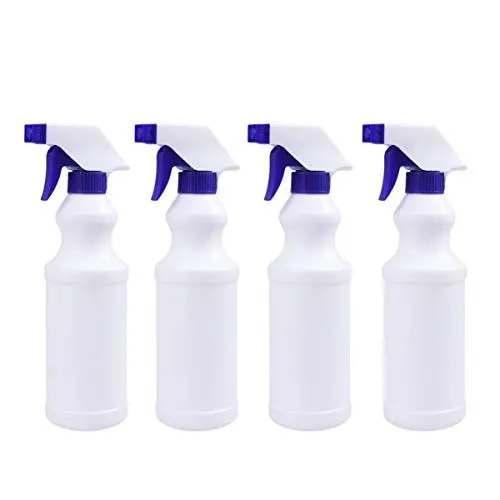 Produktbild: OUNONA 4 St¨¹ 500 ml Kunststoff leer Industrie Laborspray-Flaschen auslaufsicher chemikalienbestndig Nebelspr¨¹her Verd¨¹nnung Flasche Alkohol Reinigungsmittel FL¨¹ssigauslser