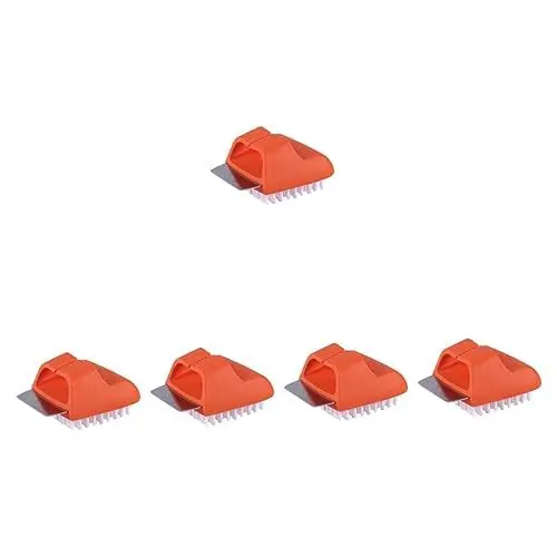 Produktbild: OUNONA 5 Stück 2 In 1 Reinigungsbürste Grillschaufel Grillrostreiniger Schaber Grillbürste Grillreinigungsschaufel Grillreiniger Outdoor Grillbürste Grillzubehör