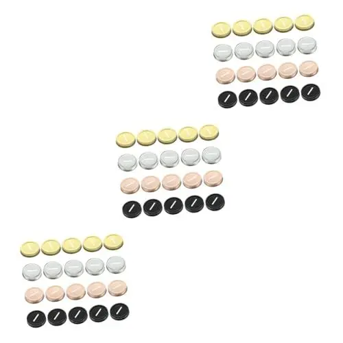Produktbild: OUNONA 60 STK Mason Sparschwein Deckel Münzschlitzdeckel Zubehörteil Wasserflasche für Kinder Wasserflaschen praktische Einmachdeckel robuste Konservenabdeckungen Glas
